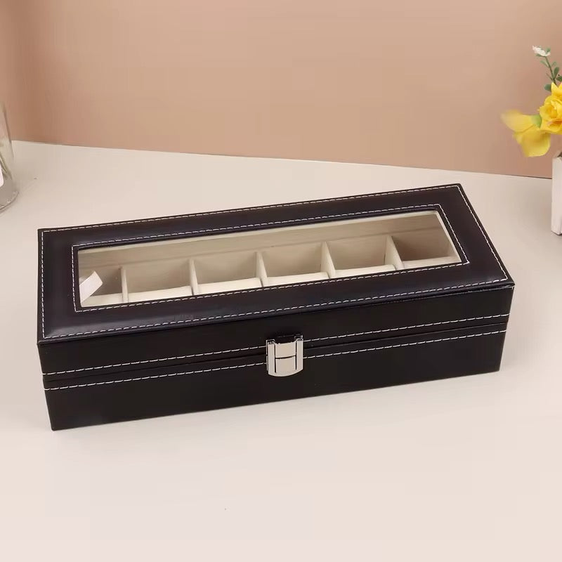 Leather Watch Storage Box