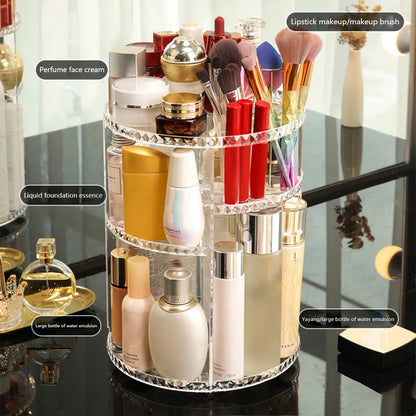 Acylic Cosmetics Organizer 360°