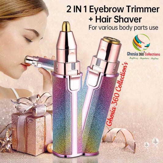 Flawless 2 in 1 Rechargeable Eyebrow Trimmer