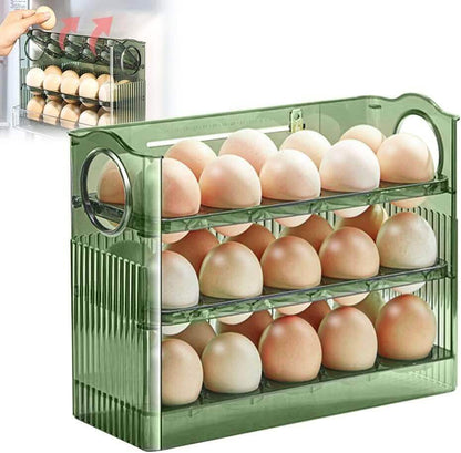 30 Grid Eggs Organiser For Refrigerator