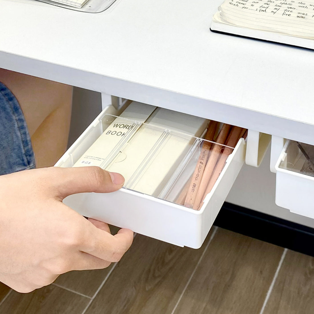 Under Table Hidden Drawer