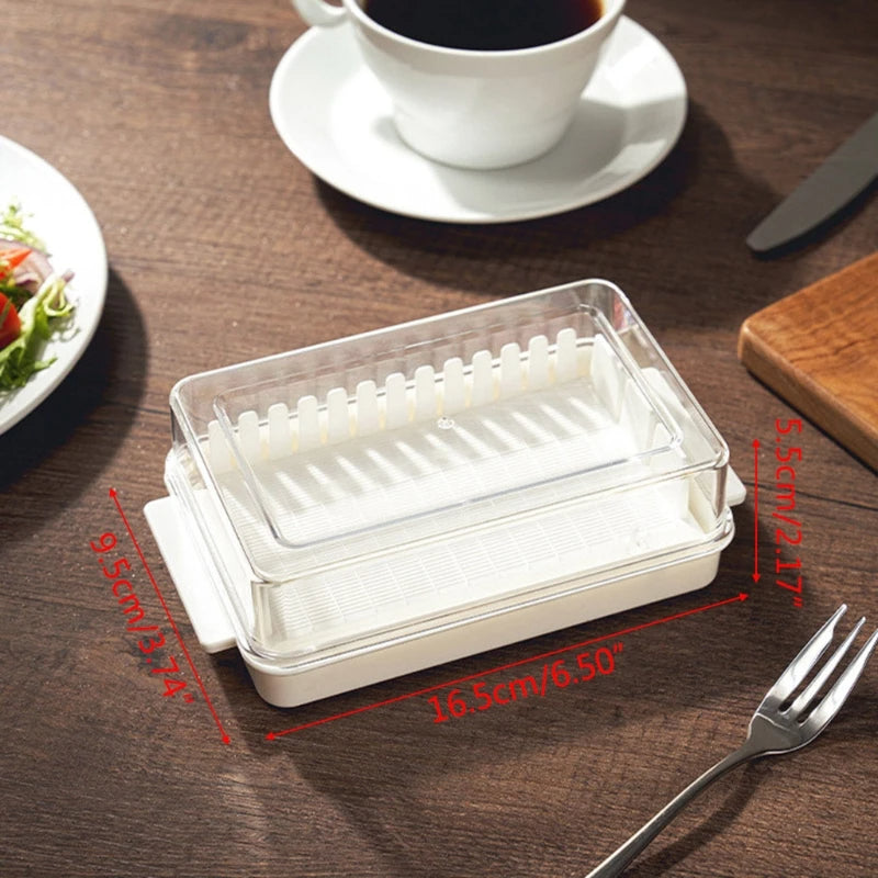 Plastic Butter Cutting Storage Box