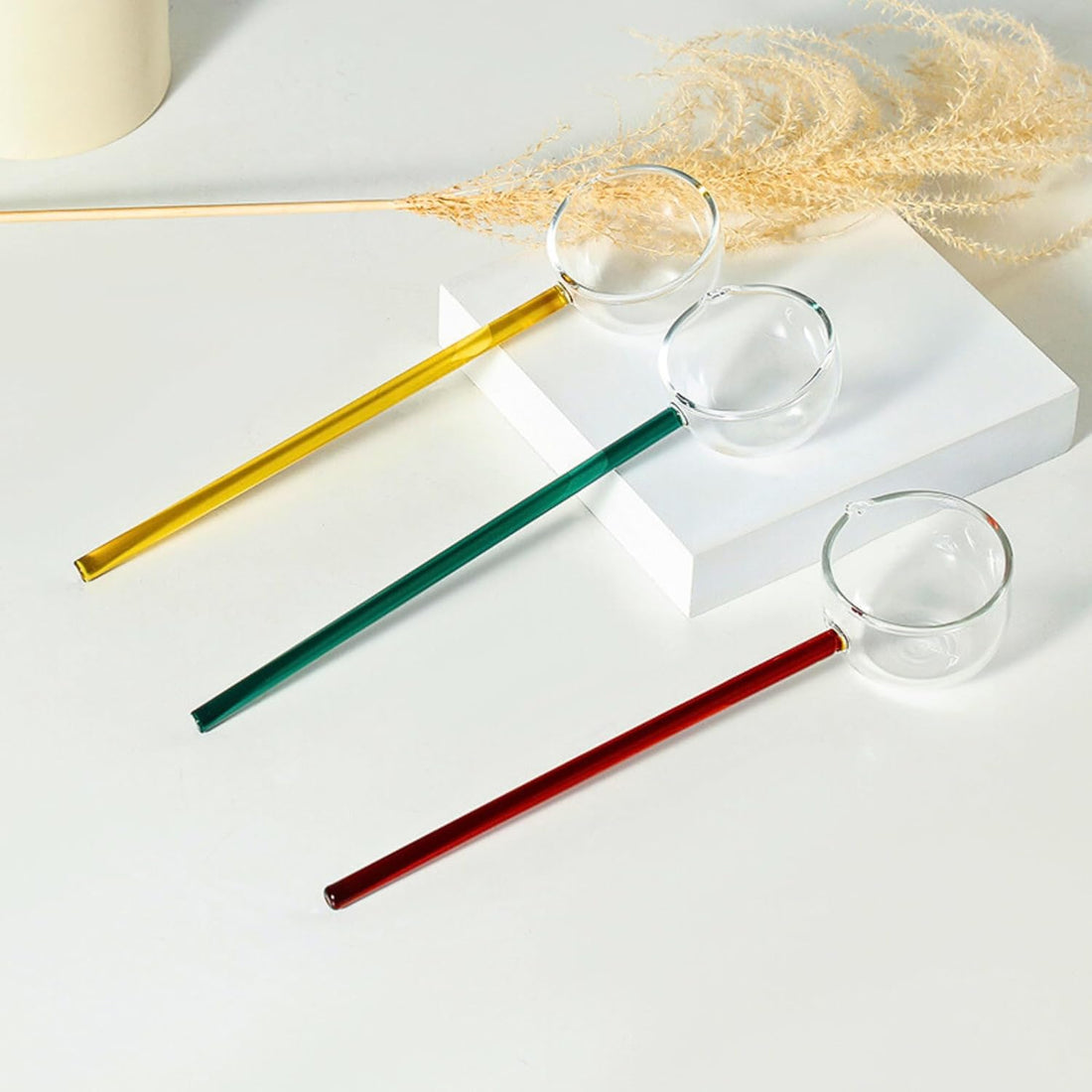 High Temperature Resistance Glass Spoon