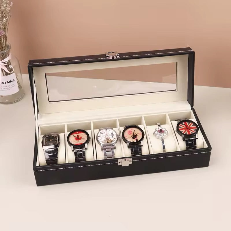 Leather Watch Storage Box