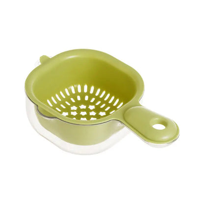 2 in 1 Double Layers Drain Basket