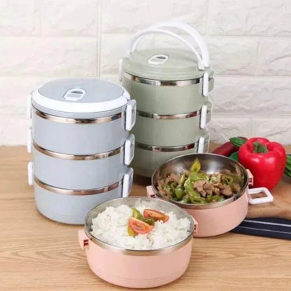 2 Layers Vacuum lunch box