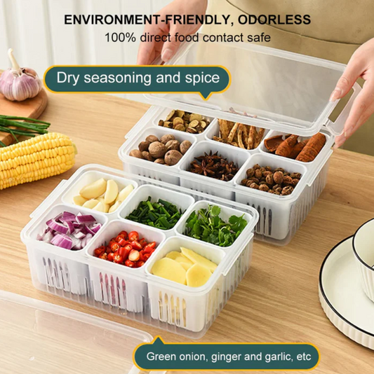 6 Portion Multipurpose Storage Box