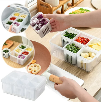 6 Portion Multipurpose Storage Box