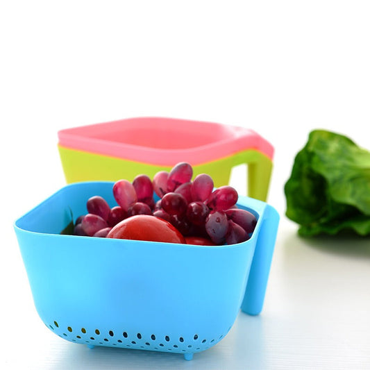 Plastic drain Fruits and Vegetables basket